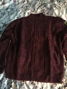 Kardigan z kożuszkiem sherpa L