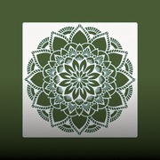 Szablon Mandala, malarski, DIY, tynku ozdobnego, scrapbookingu - Nr A70