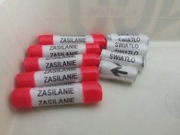 Opisy na kable 1.5mm2 2.5mm2 drukowane trwałe wielorazowe 100szt.