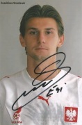 Euzebiusz SMOLAREK autograf! zdjęcie 10x15 POLSKA PZPN