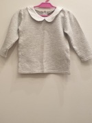 Koszulka bluzka z kołnierzykiem 98