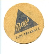 Podstawka pod piwo - Baas Blue Triangle
