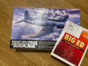 Vought F4U-1 Corsair Birdcage skala 1:32 (Tamiya 60324) + BigEd 3335 