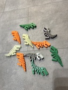 T-Rex Dino. Flexy figurka, druk 3D.