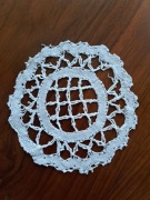 Stara serwetka koronkowa bawełna 