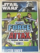 Kolekcja Kart Star Wars Topps Force Attax Series 2 Zielone z 2011 NOWE