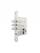 GERDA  ZAMEK DO DRZWI WPUSZCZANY SREBRNY ZW500