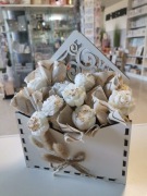 box koperta świece sojowe