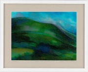 obraz akwarelowy "Po deszczu" oprawa 53x43cm