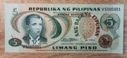 Filipiny 5 Piso 1978  P-160b  UNC