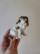 Figurka pies pekińczyk porcelana Japonia