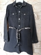 140cm C&A sukienka jeansowa 