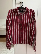 Koszula w paski Bershka S