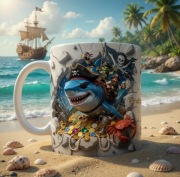 Piratix figurki od MagicBox prezent dla dziecka kubek rekin piraci shark