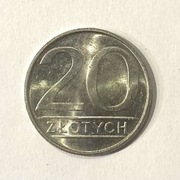 Moneta 20 zł 1984