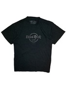 Czarna Koszulka Hard Rock Cafe Rome Retro Vintage y2k 90s 80s boxy 00s