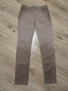 Marc Cain spodnie brązowe ombre lyocell i bawełna _ S