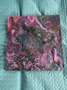 Obraz akrylowy abstrakcja 30x30 cm 