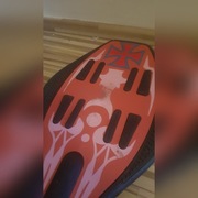 DESKOROLKA WAVEBOARD SMJ SPORT CR-3409 czerwony