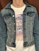 Kurtka jeansowa dziewczęca H&M bawełna rozmiar 152 cm 11-12 lat