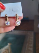 Kolczyki łezki z cyrkoniami 