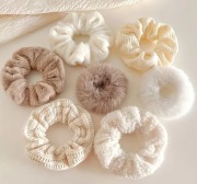 Gumki do włosów Scrunchie Zestaw 7 sztuk 