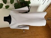 Mielczarkowski 42XL sukienka jasnoszaraluźny kroj
