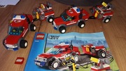 Lego straż pożarna dwa kompletne zestawy 7942 z instrukcją kg