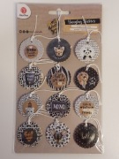 Naklejki STICKERS Wypukłe 3D PSY zwierzęta DecoT