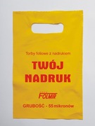 REKLAMÓWKI/TORBY FOLIOWE Z NADRUKIEM 200 szt.