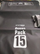 Worek wodoodporny ,wodoszczelny kajak torba plecak turystyczny 15 l czarny.