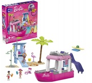 Klocki Mega Bloks Barbie Dream Boat Wymarzona łódź Malibu