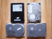 Pakiet starych zabytkowych dysków 3,5" z lat 80 i 90