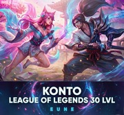 KONTO LEAGUE OF LEGENDS 30 LVL EUNE + WYBÓR SKINÓW