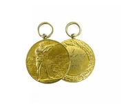 MEDAL II RP WARSZAWA - OKRĘG KORPUSU NR. I WOJSKO - ŻOŁNIERZ A.NAGALSKI