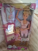 Lalka Steffi love baletnica z dzieckiem 