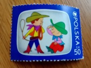 Znaczek pocztowy Bolek i Lolek  1975 r