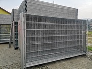 Ogrodzenie tymczasowe budowlane ażurowe 52,5mb POLSKI PRODUCENT ogrodzenie