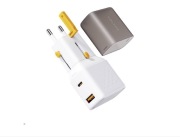 VOLTME VITO adapter podróżny, 35 W, USB C, PD3.0, 2-portowy USB A