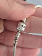 Bransoletka srebrna Pandora, charms, 23cm