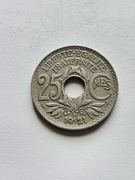 Francja 25 centimes 1921