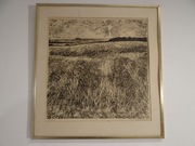 Obraz ,,Pejzaż " litografia Rolf Borienson