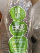 Wieczko C-PLA do miski z pulpy trzciny cukrowej 