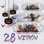Kubek HALLOWEEN – 28 UPIORNYCH WZORÓW