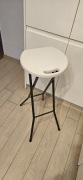 Krzesło rozkładane wysokie