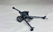 Niemiecka armata przeciwpancerna 7,5cm Pak 40 Skala 1:35 Gotowy model 