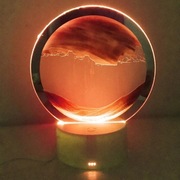 Lampa Nonna magiczny piasek 3d różne kolory piasku