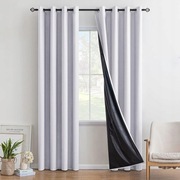 Zasłony zaciemniające z izolacją termiczną UV MIULEE 140 x 245cm 2szt