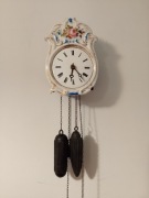 Zegar porcelanowy szwardzwald 