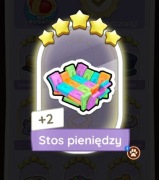 Monopoly go karta 5* Stos pieniądze set 18